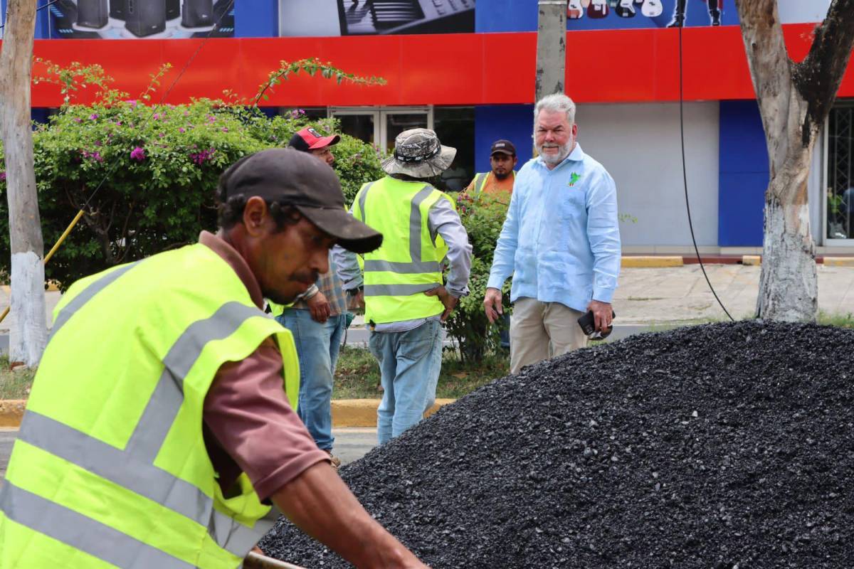 El alcalde Roberto Contreras ha supervisado los trabajos.