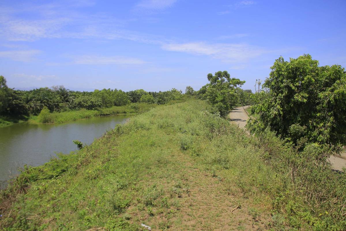 En un recorrido de La PRENSA Premium los habitantes de La Lima y los bajos de Choloma señalaron las zonas donde se observan boquetes, filtraciones y falta de mantenimiento en los bordos.