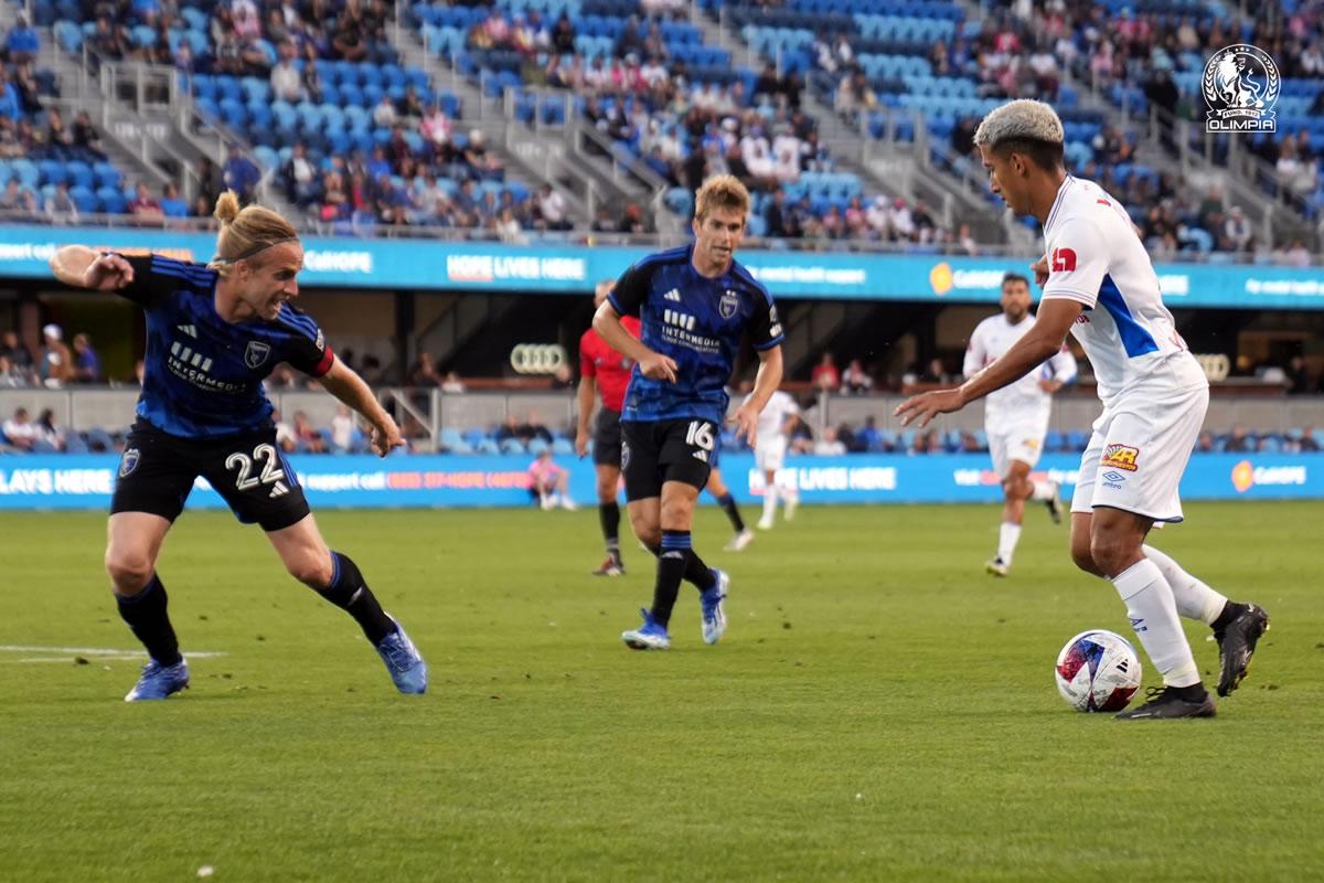 Olimpia salva el invicto en amistoso ante San Jose Earthquakes de la MLS