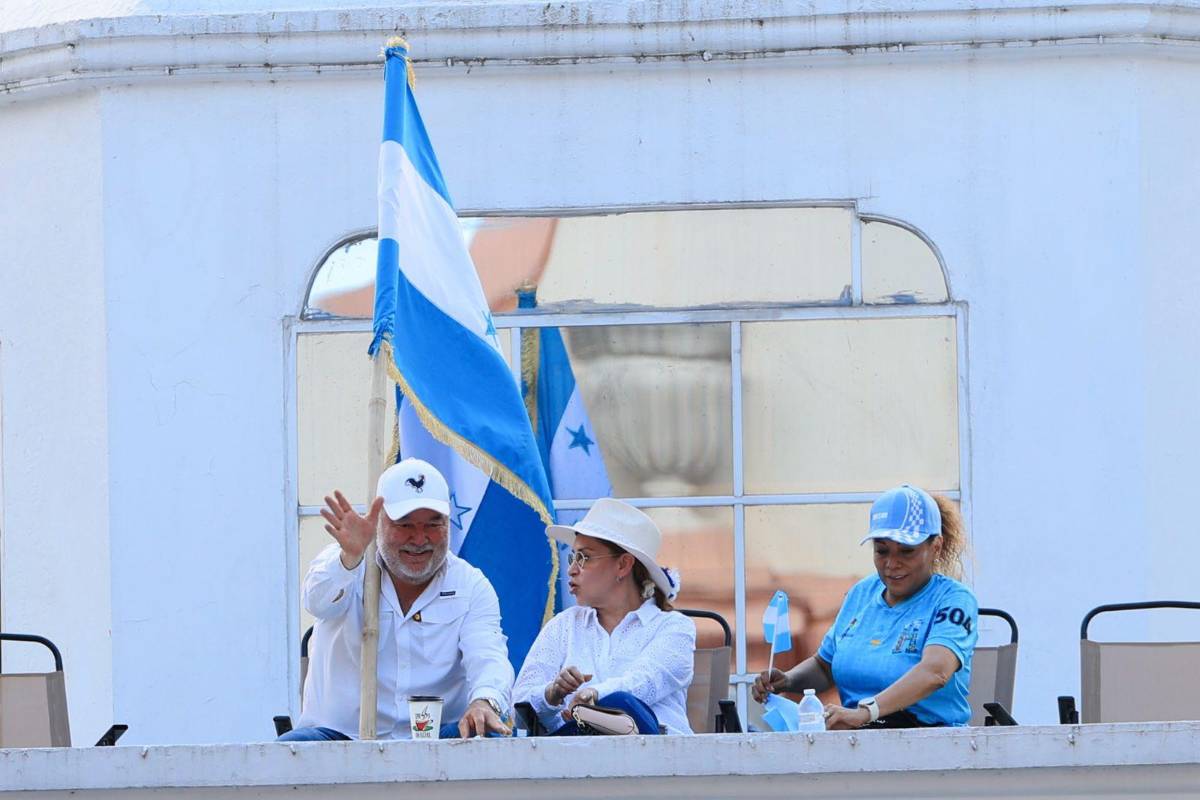 Impactantes imágenes de la caminata de oración en San Pedro Sula