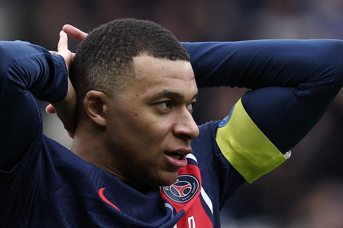 Kylian Mbappé no pudo cambiar la historia del partido contra el Reims.