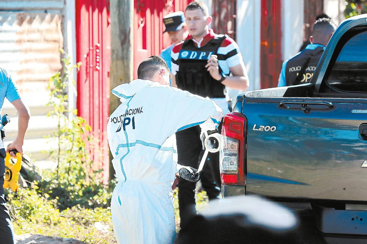 Balacera deja un pandillero sin vida en valle de Amarateca