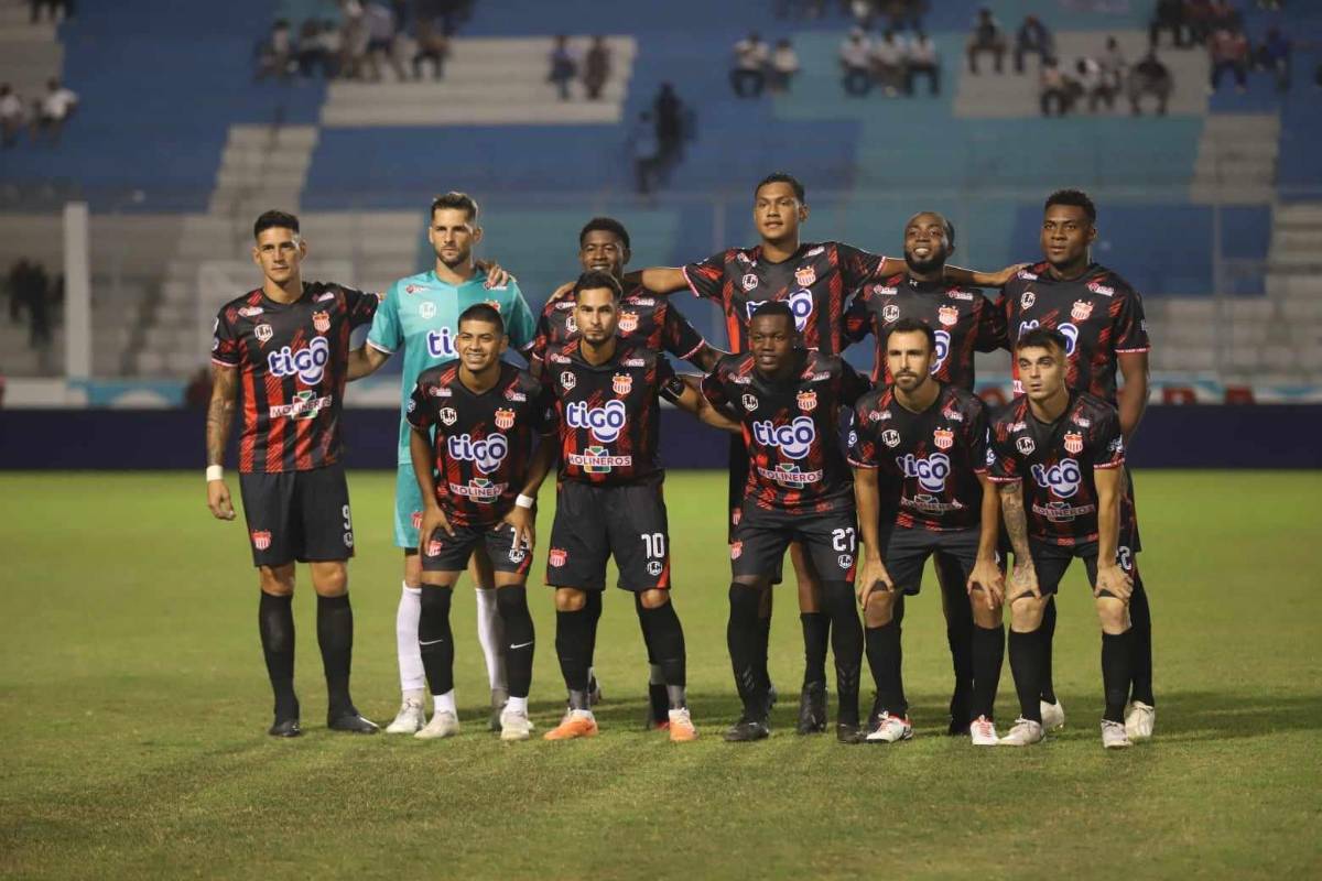 El 11 titular del Vida que enfrenta al Olimpia.