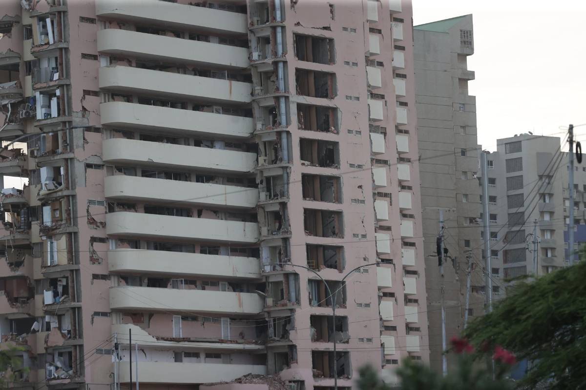 Las impactantes imágenes del doble terremoto en Venezuela