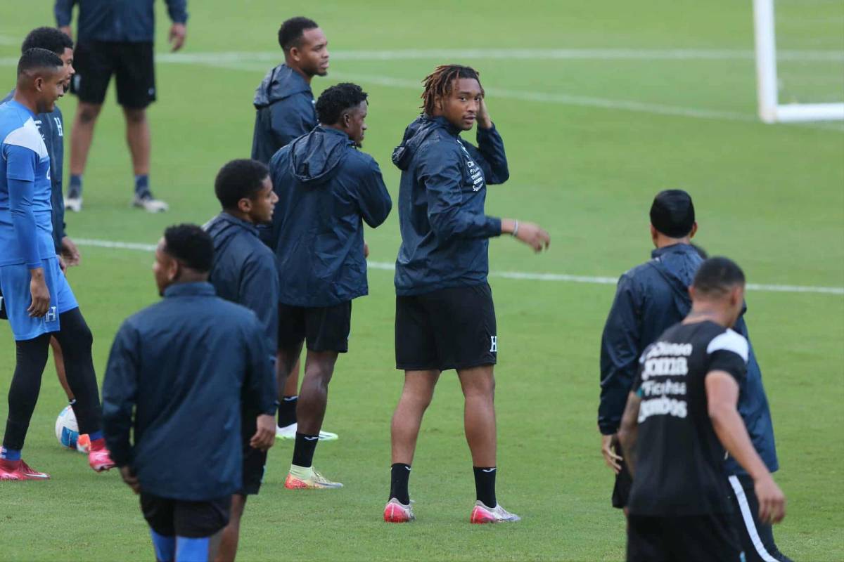 Honduras entrenó previo al juego vs Haití, 'alemanes' y mejoras al Nacional