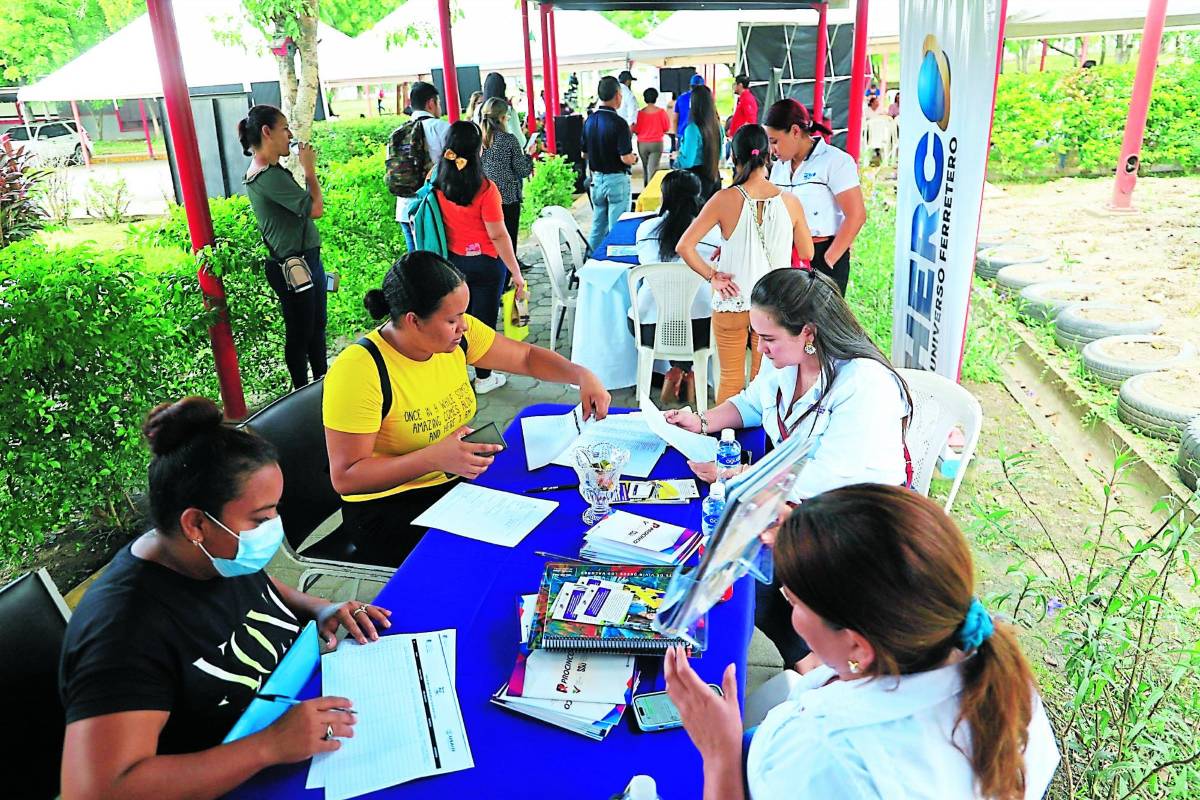 La jornada de entrevistas es de 8:00 am a 3:00 pm en las oficinas del Infop.