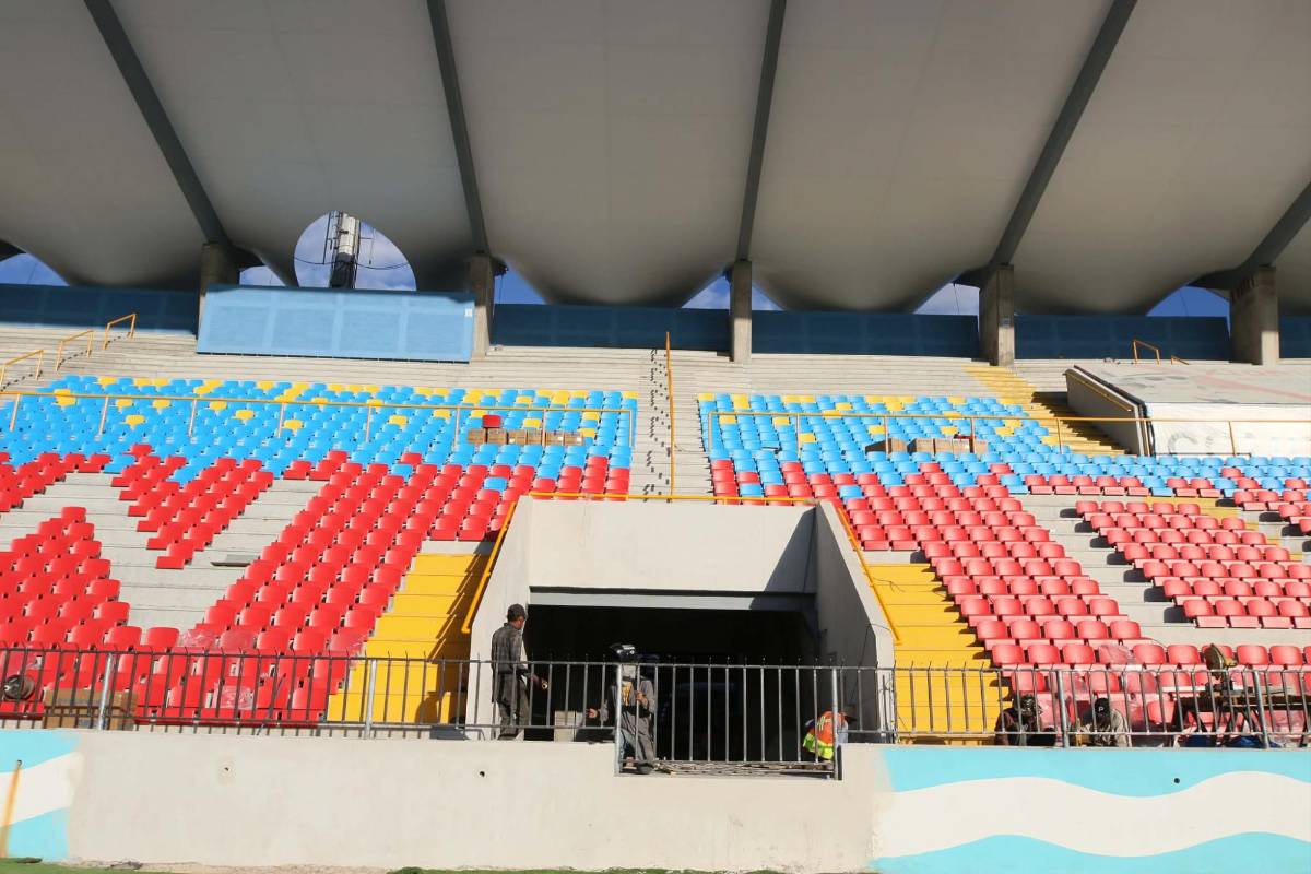 Pulen últimos detalles del Nacional previo a la final: así luce la gradería