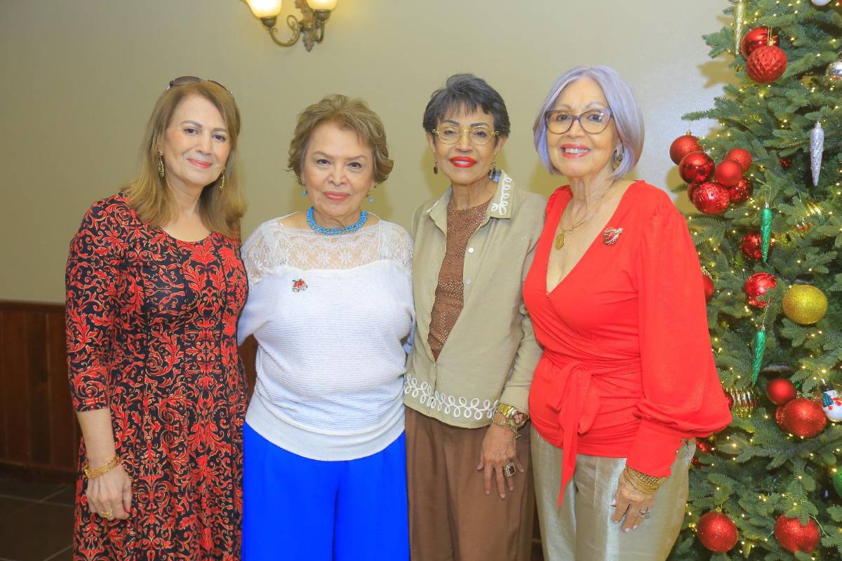 Club Internacional de Mujeres celebra su té navideño 2025