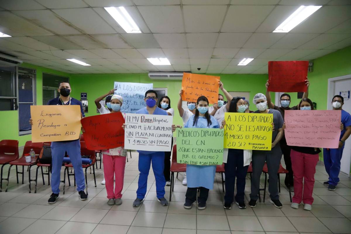 Hoy continúan en paro en hospitales en San Pedro Sula