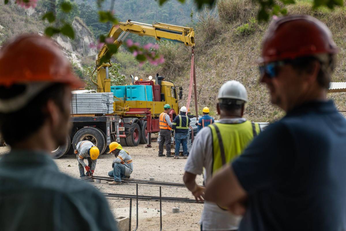 Los trabajos comenzaron este semana cerca de la capital guatemalteca.