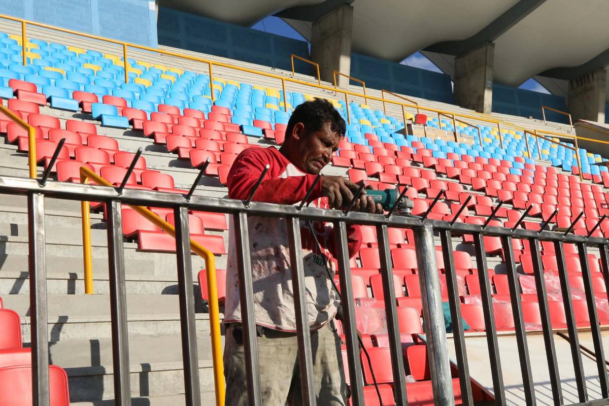 Pulen últimos detalles del Nacional previo a la final: así luce la gradería