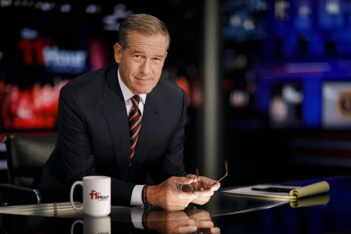 El periodista Brian Williams se va de NBC después de 28 años en la cadena de televisión