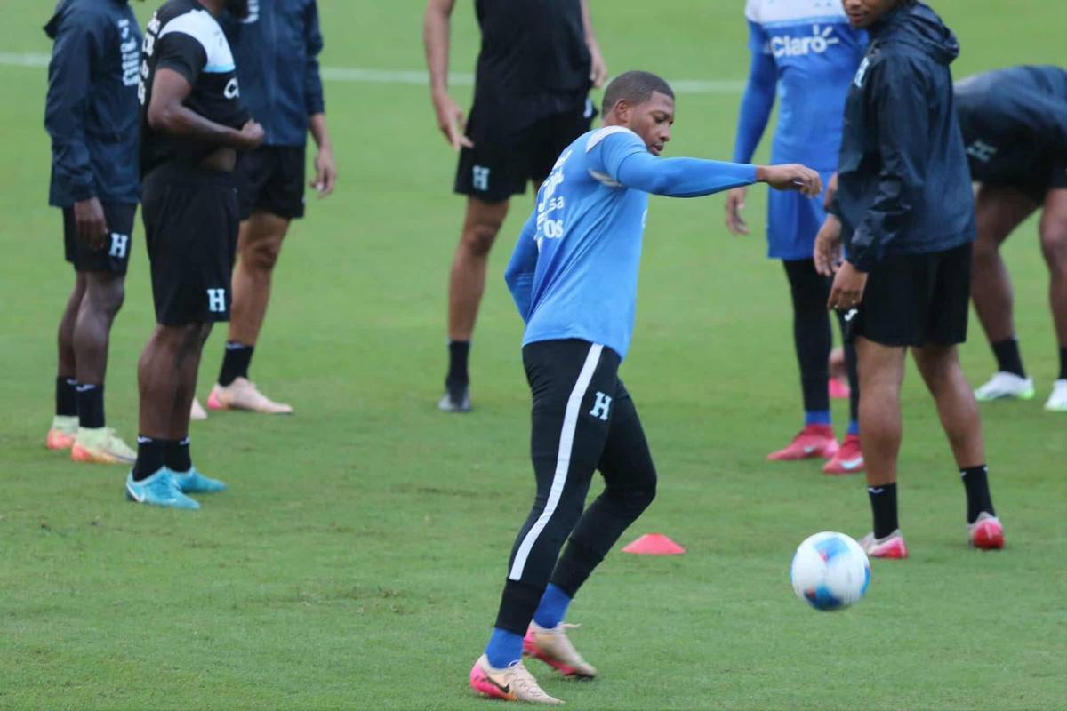 Honduras entrenó previo al juego vs Haití, 'alemanes' y mejoras al Nacional