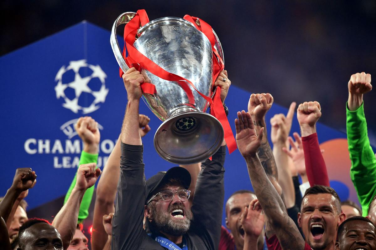 Jürgen Klopp conquistó la Champions League con el Liverpool.