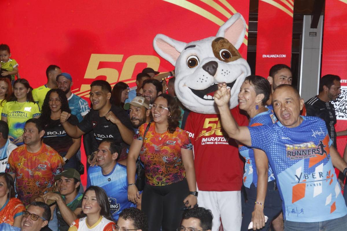 Furor en lanzamiento de Maratón LA PRENSA-Gatorade: Shin presente y nueva camiseta