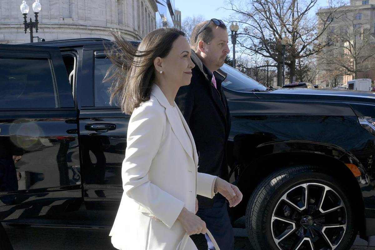 Así fue el encuentro entre María Corina Machado y Donald Trump