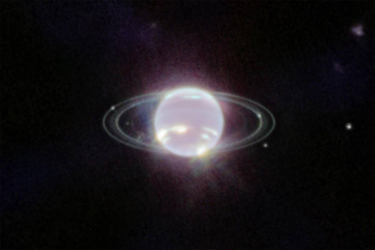 El Webb capta la vista más clara de los anillos de Neptuno en décadas