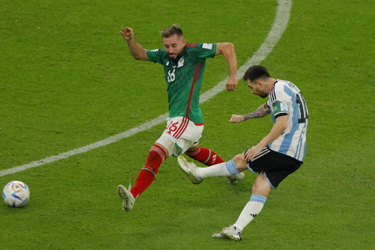 ¡Golazo! Messi marcó el primer tanto de Argentina ante México