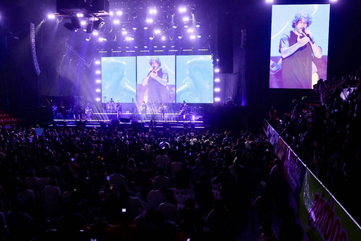 El esperado encuentro de Melendi con el público de Tegucigalpa