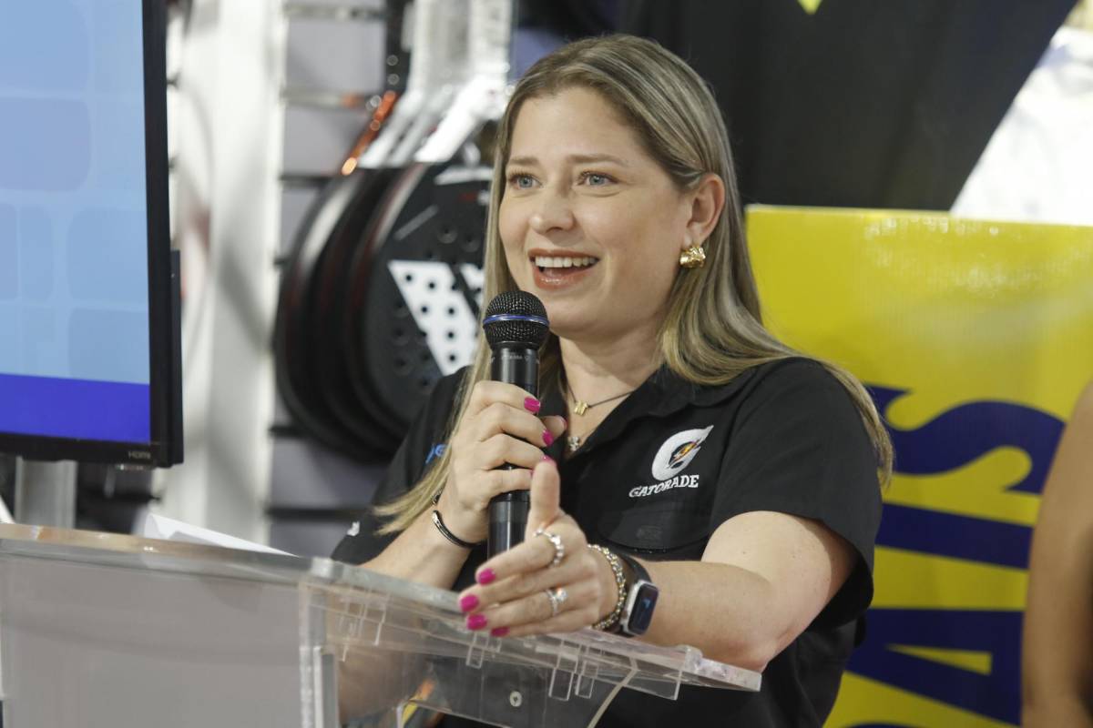Melissa Villegas, gerente de marca de Gatorade, una vez más se suma al gran evento deportivo de Honduras.