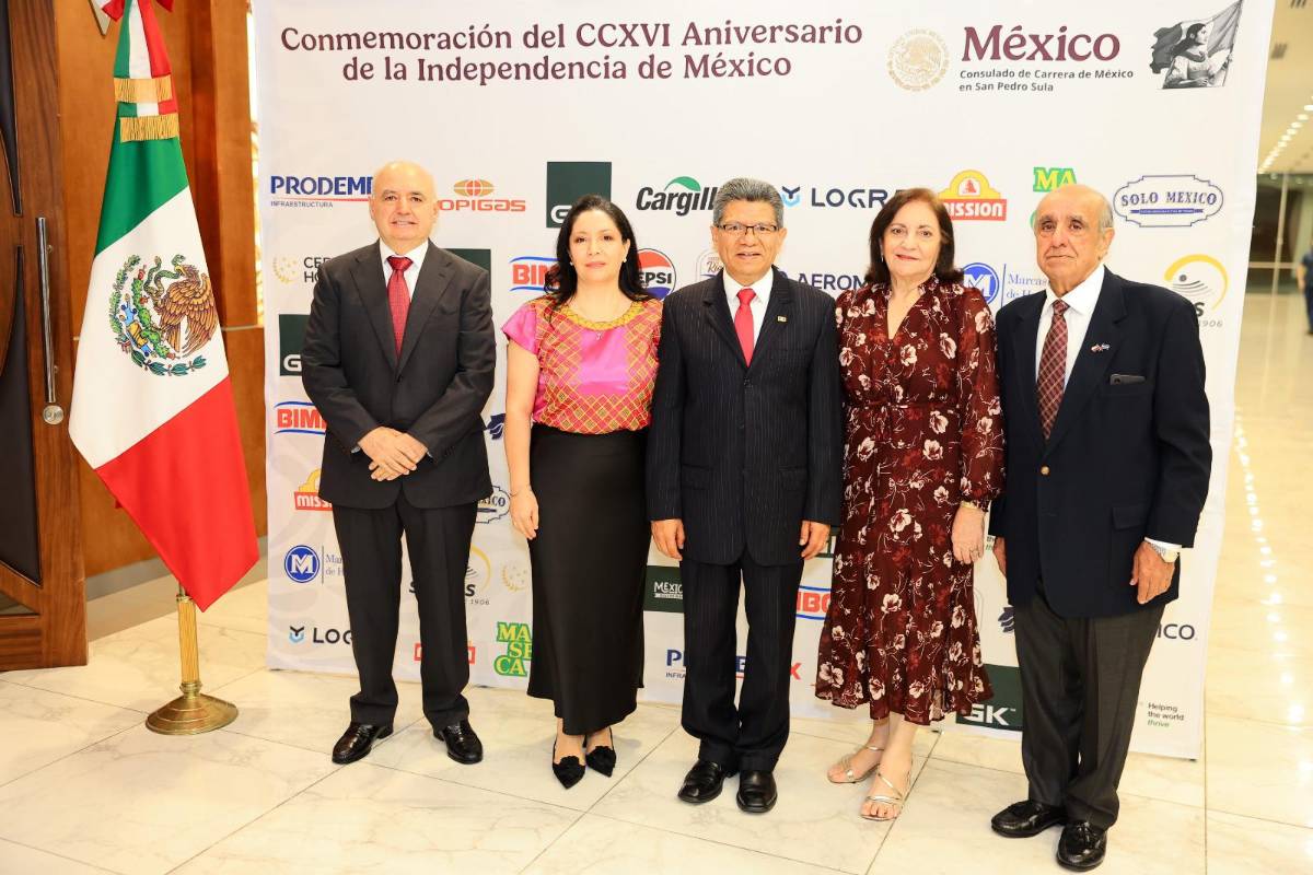 México celebra su Independencia en San Pedro Sula con música y tradición