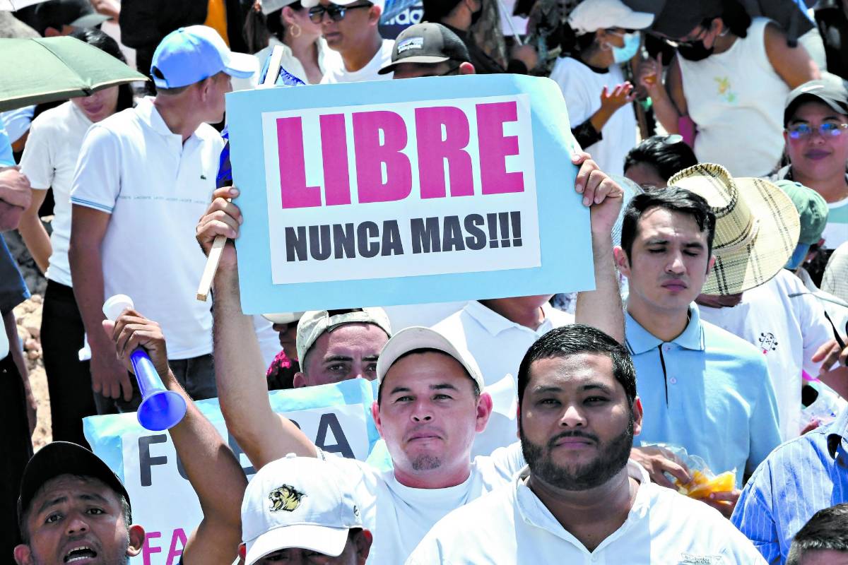 Libre puede recibir voto de castigo en elecciones de 2025