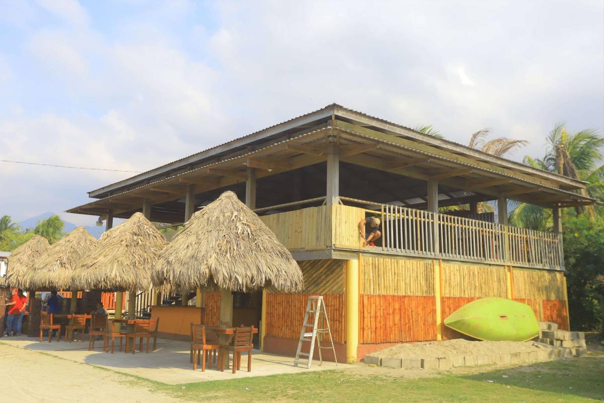 Omoa cuenta con una oferta de 22 hoteles, entre medianos y pequeños y cabañas. Son 600 camas. Fotos : Franklyn Muñoz