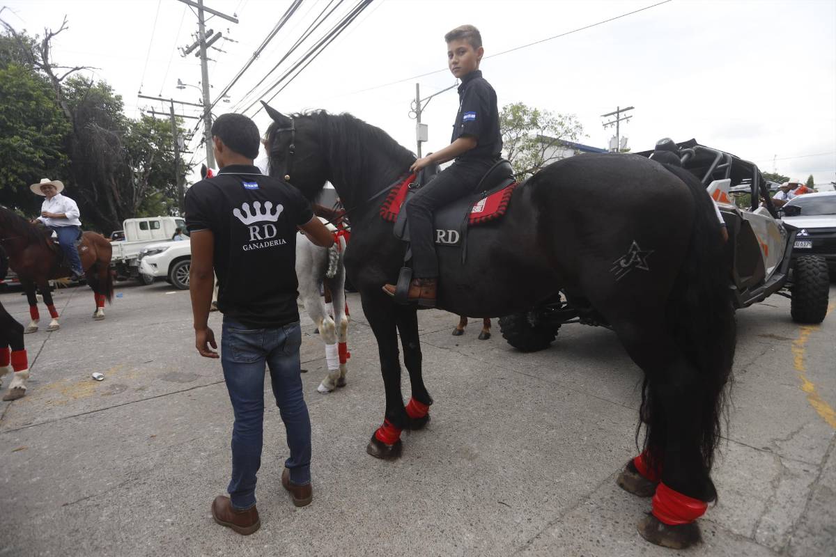 Ambiente, color y tradición: así luce el desfile hípico en San Pedro Sula