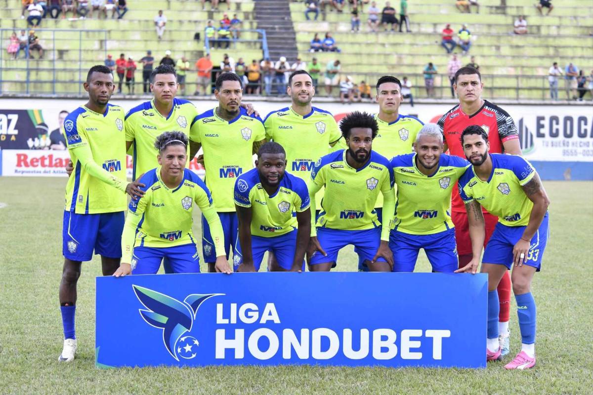 El 11 titular del Olancho FC que enfrentó al Real España.