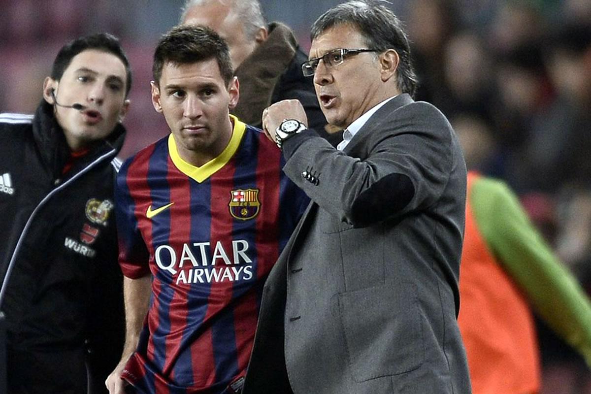 ‘Tata’ Martino se reunirá nuevamente con Lionel Messi en un mismo equipo