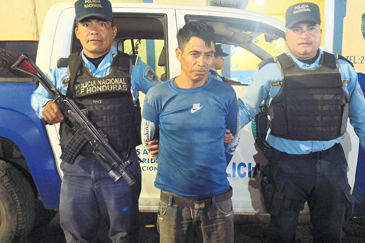 Capturan a hondureño acusado de violar a su hija y procrear un hijo con ella