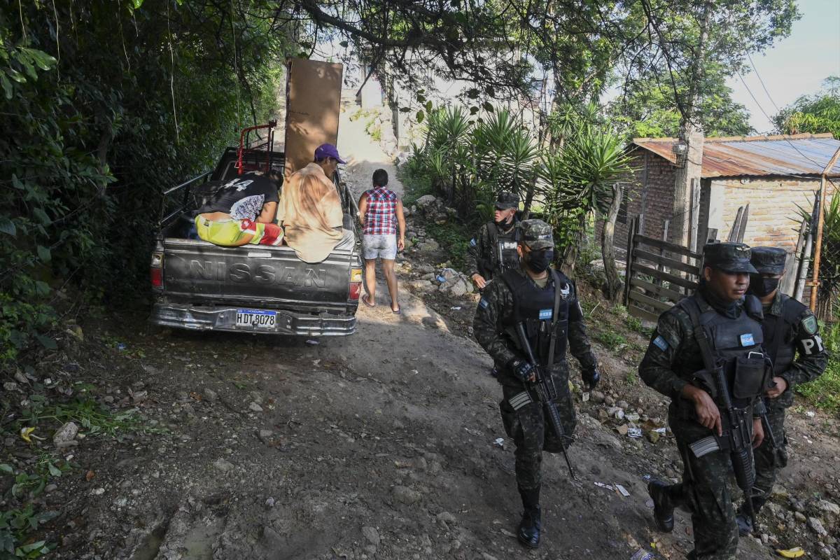 Pandilleros querían ocupar casas de vecinos en colonia de Tegucigalpa