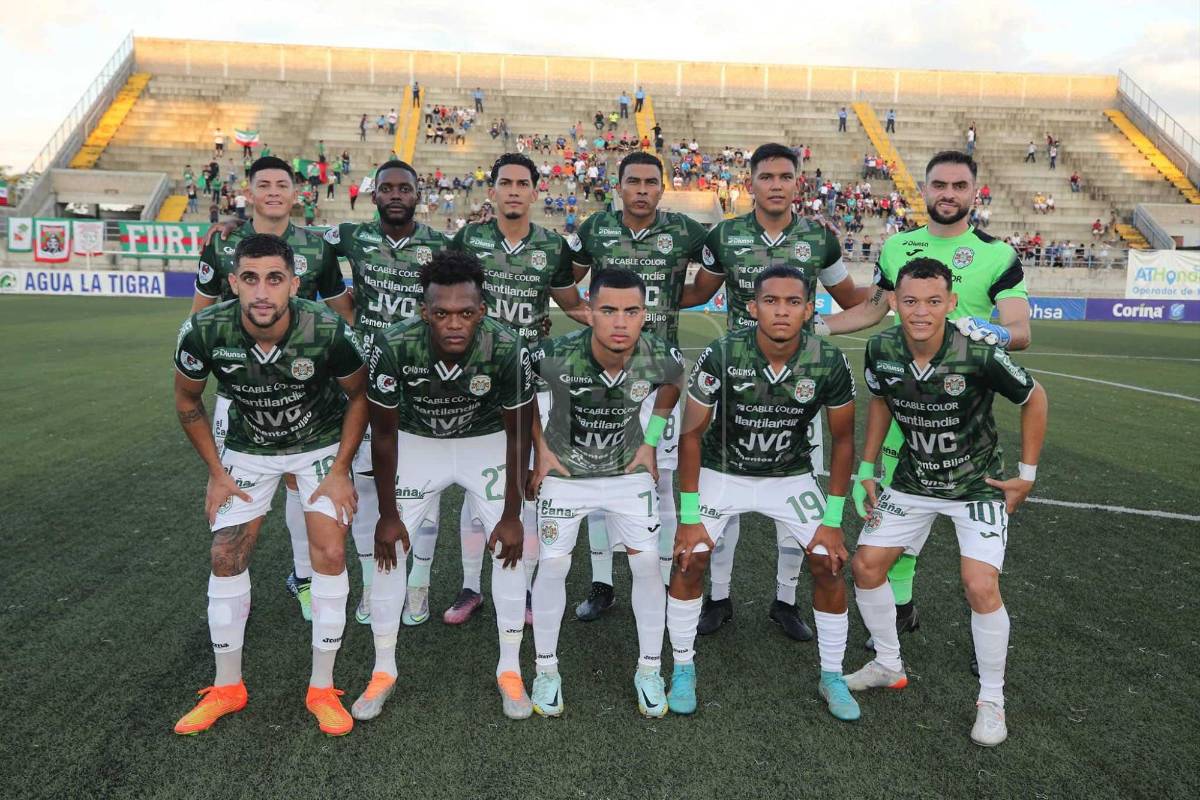 El 11 titular del Marathón que perdió en Choluteca.