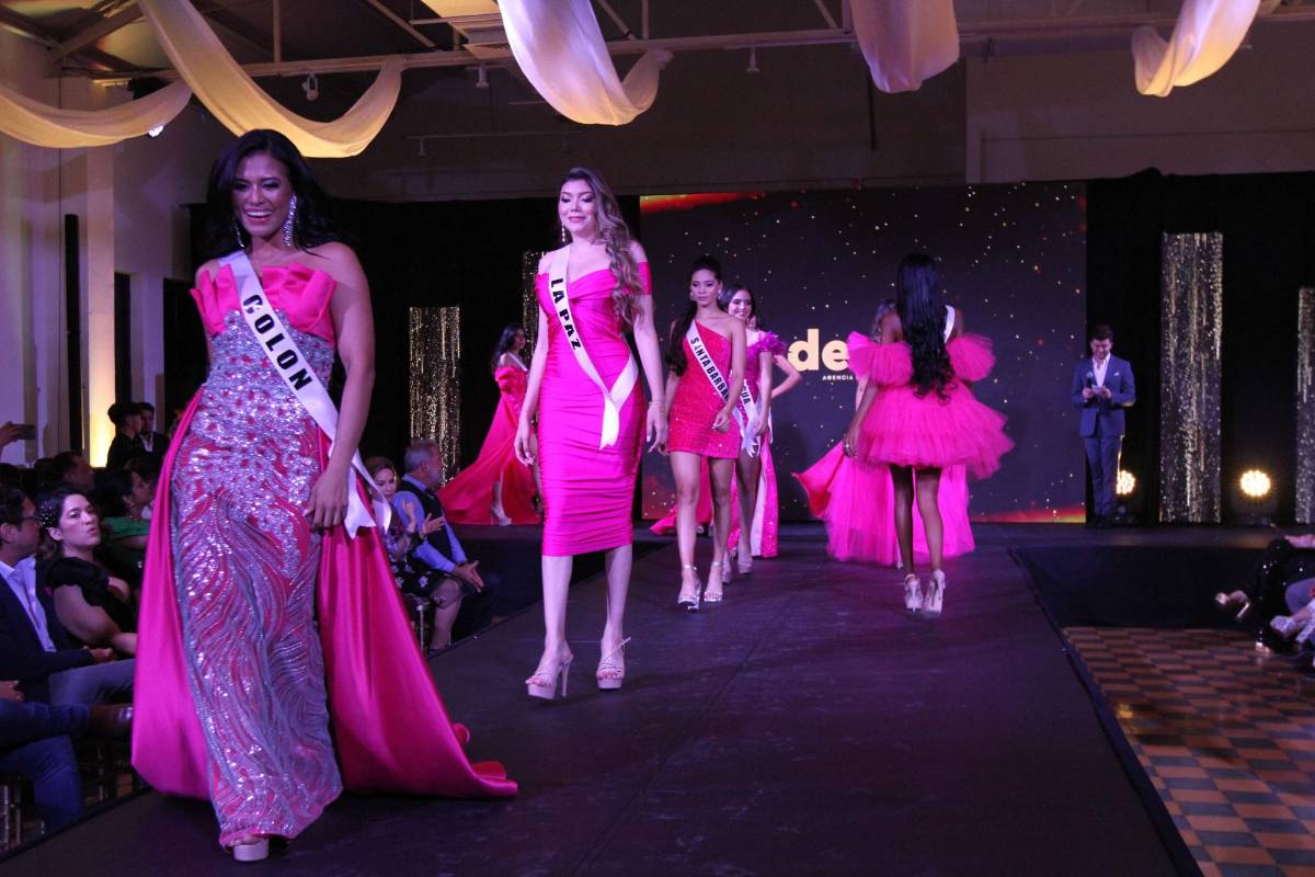 Presentan a las candidatas al Miss Honduras Universo 2023