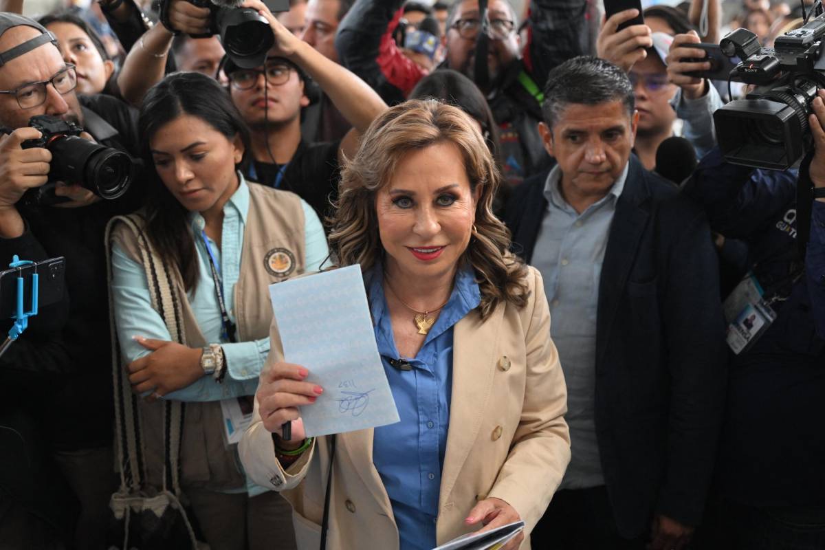 Candidata Torres denuncia “compra de votos” en elecciones de Guatemala