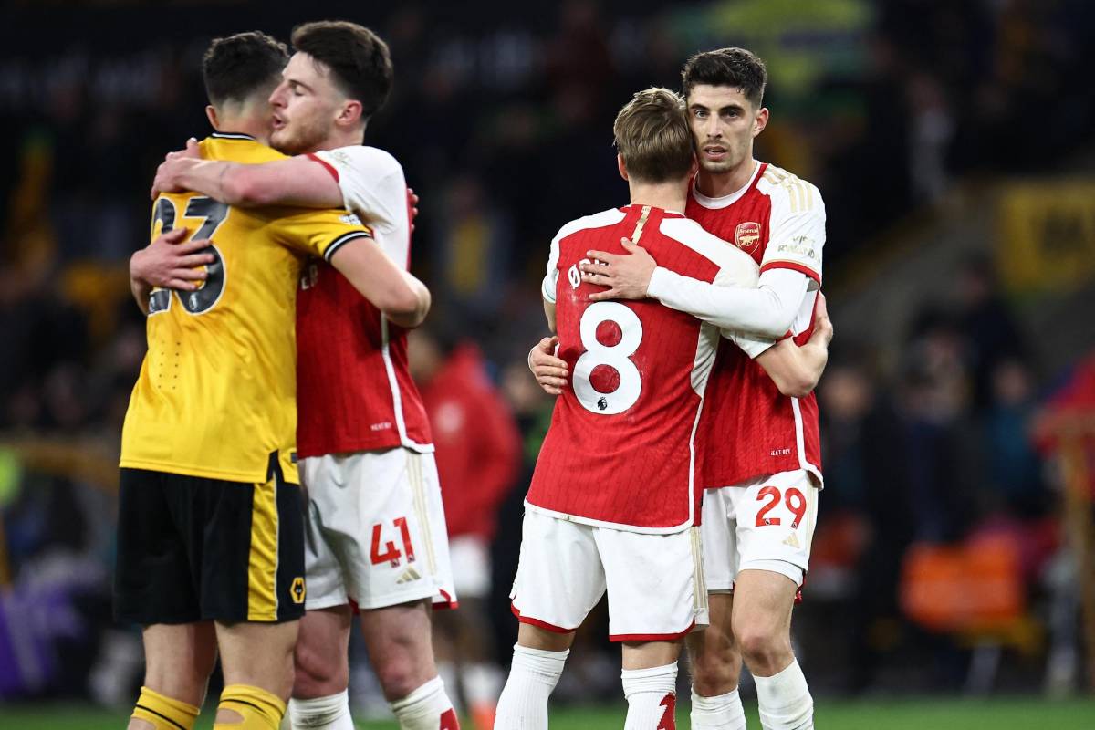 Arsenal doblegó al Wolves en la Jornada 33 de la Premier League.