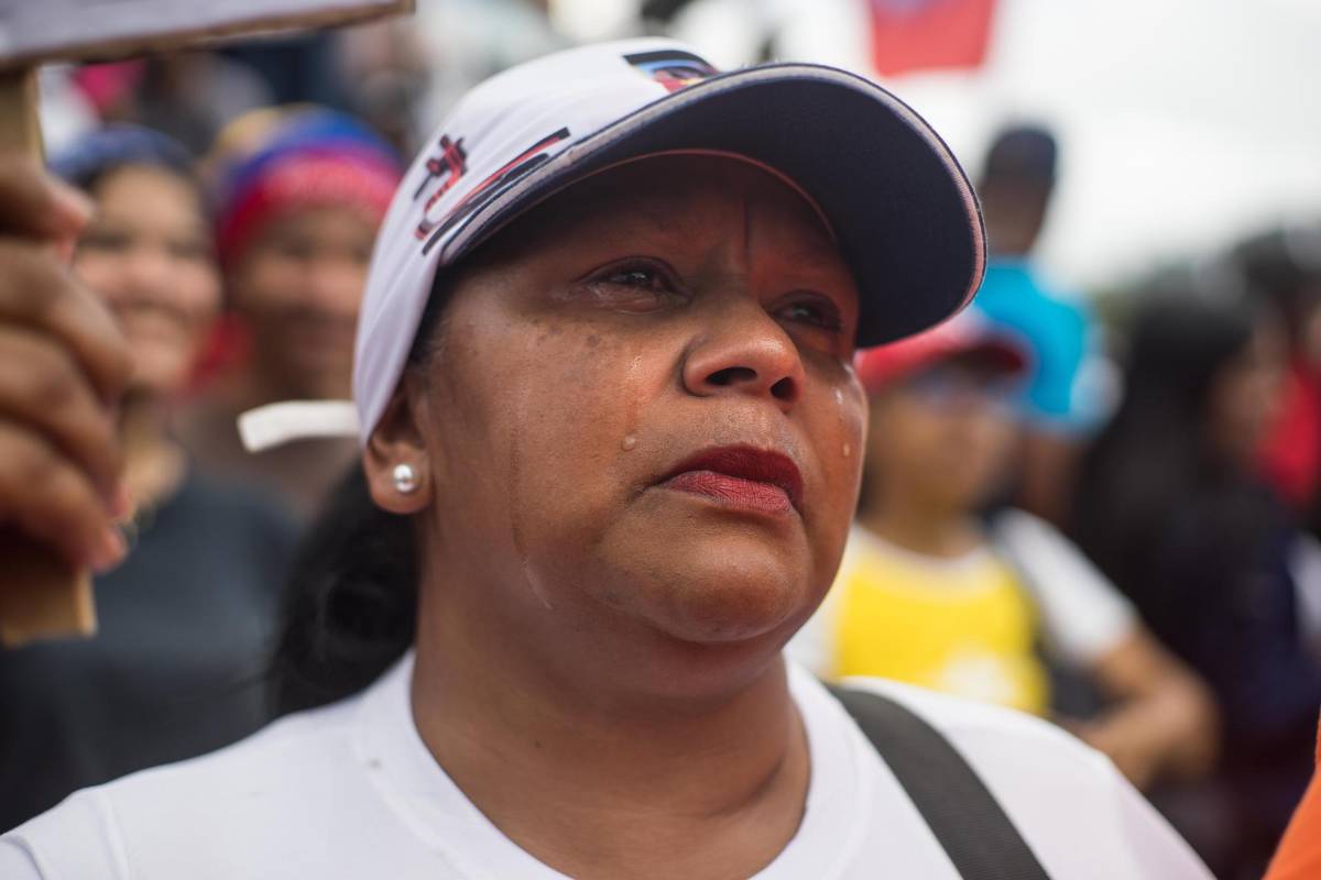 Esta es la petición que venezolanos exigen a EEUU en protestas