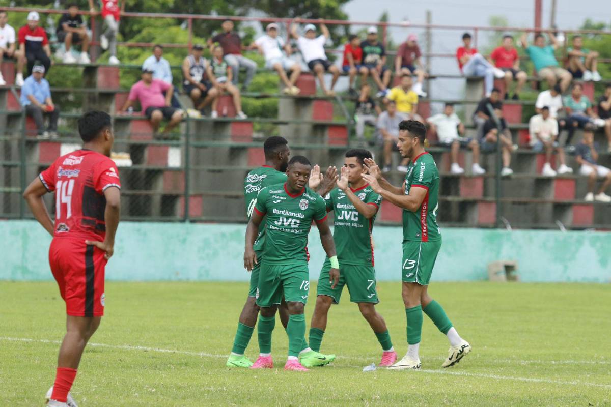 Marathón cierra con goleada y aplasta al CD Choloma de cara al Apertura 2024