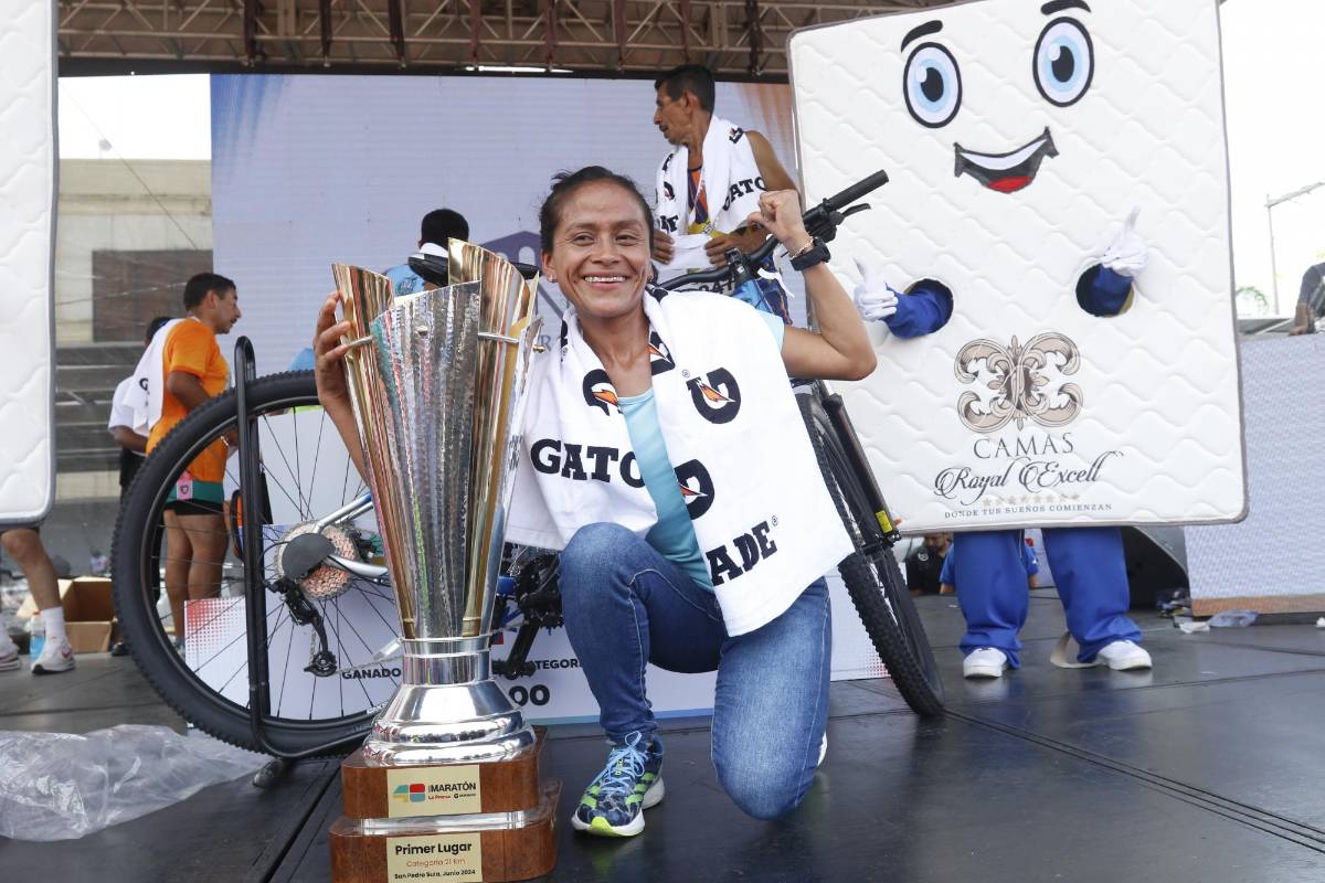 Sandra Raxón se convirtió en la octava guatemalteca en conquistar la máxima categoría de la Maratón de LA PRENSA.