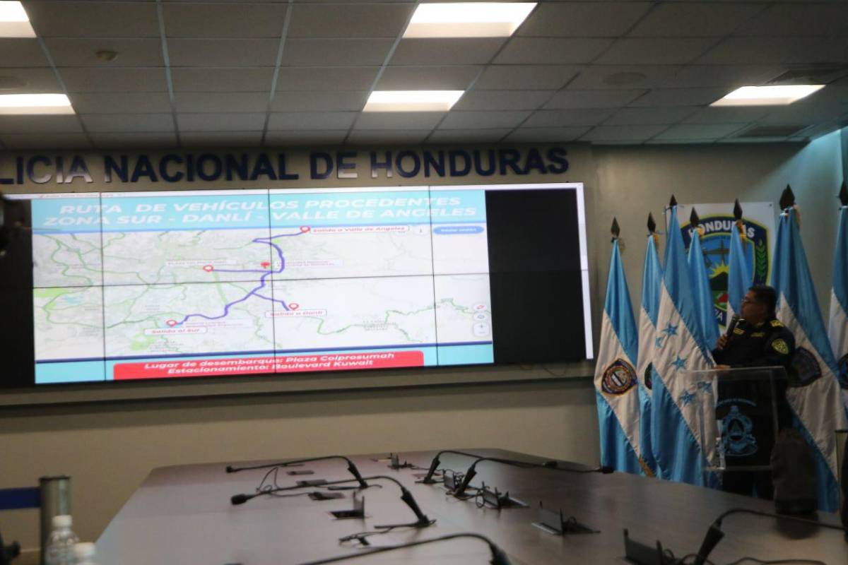 Movilización de Libre: rutas y puntos clave en Tegucigalpa