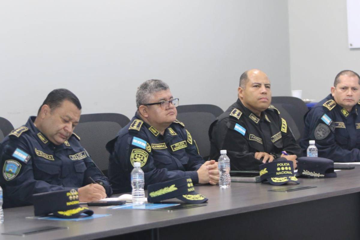Estos son los oficiales en cargos estratégicos de la Policía Nacional
