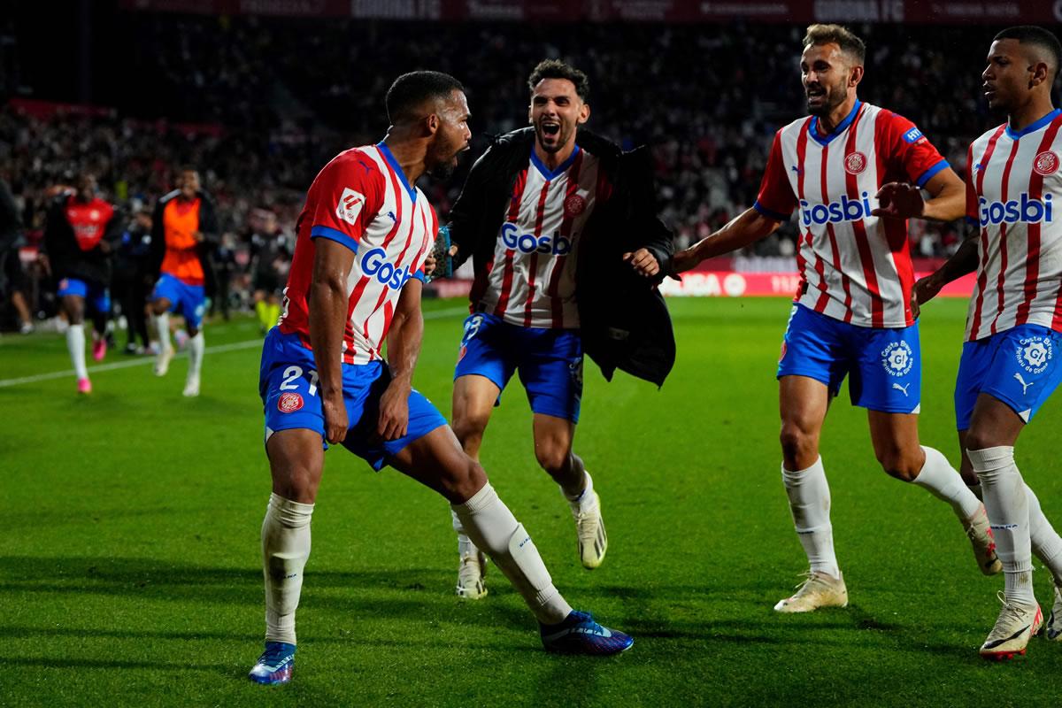 Yangel Herrera le dio la victoria al Girona contra el Celta.