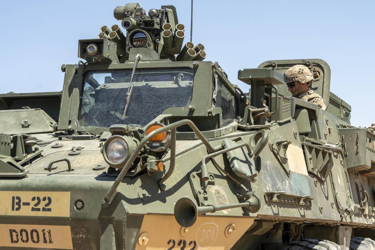 Tanques y drones: así luce la frontera militarizada en la era Trump