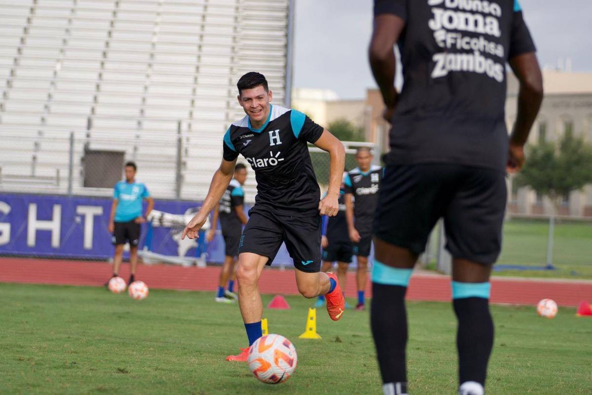 Honduras realiza su último entrenamiento en Houston y viajará a Arizona
