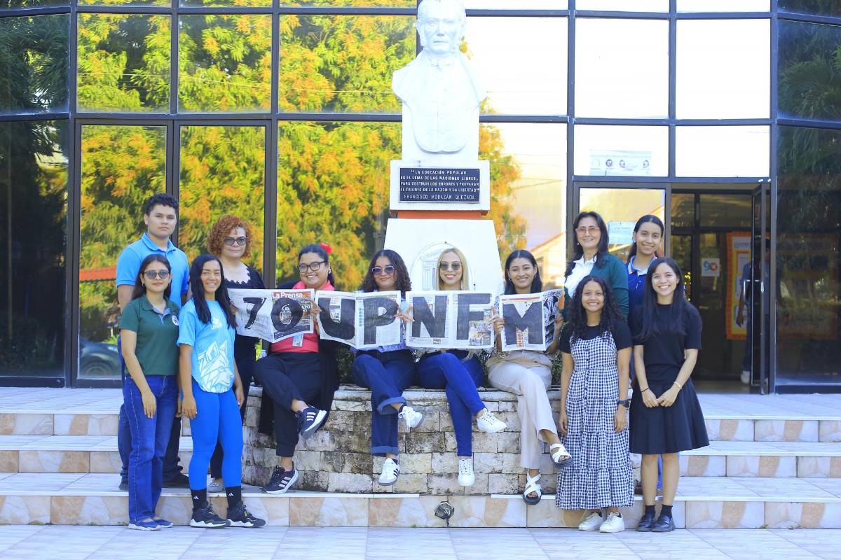 Ellos son los cinco estudiantes que destacan con los índices más altos en la UPNFM-SPS