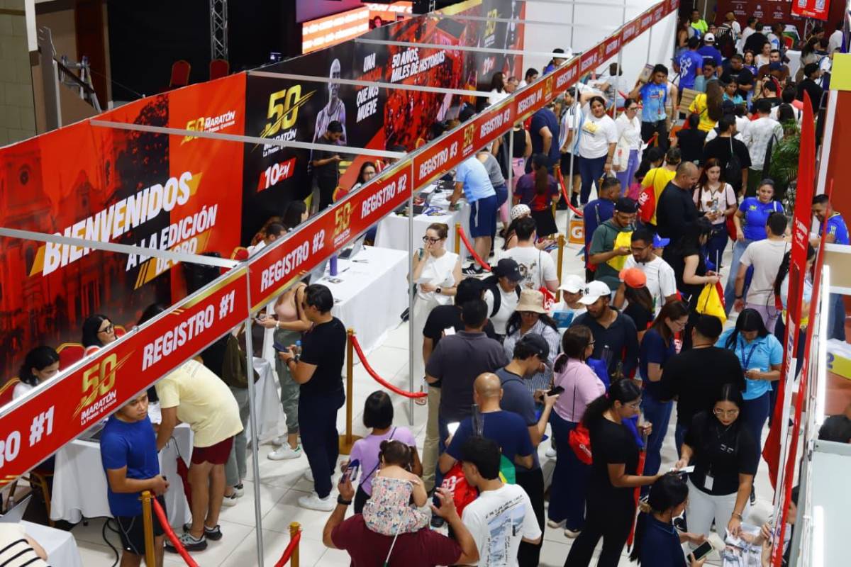 Fervor y sorpresas marcan la entrega de kits para Maratón La Prensa