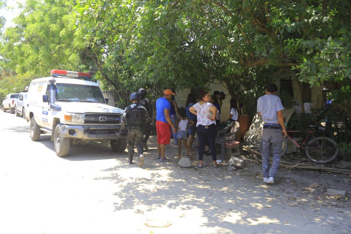Dentro de su casa matan a una mujer en la Rivera Hernández de San Pedro Sula