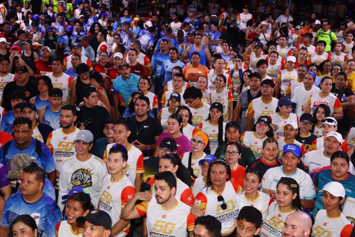 Emocionante: así arrancó la histórica edición 50 de la Maratón LA PRENSA-Gatorade