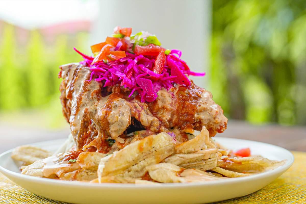 Pollo chuco hondureño.