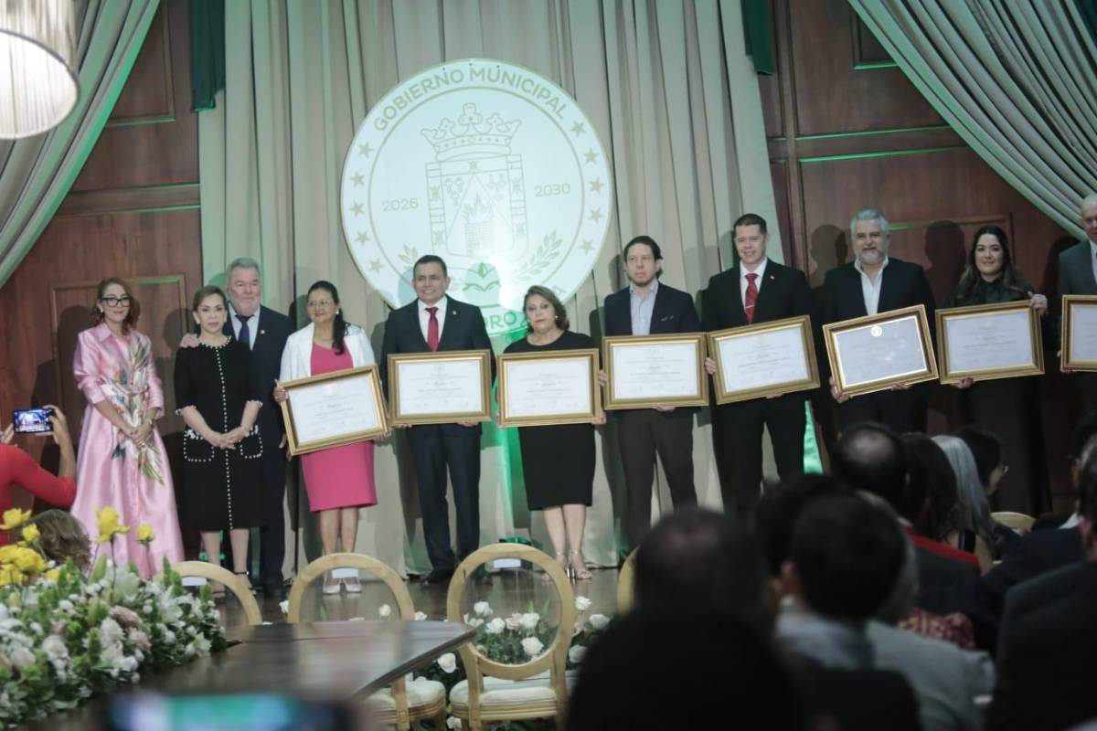 En fotos: Roberto Contreras es juramentado como alcalde de San Pedro Sula 2026-2030